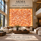 Himalayan Pink Salt Bricks – Pack of 1,000 | 8 × 4 × 2 Inches