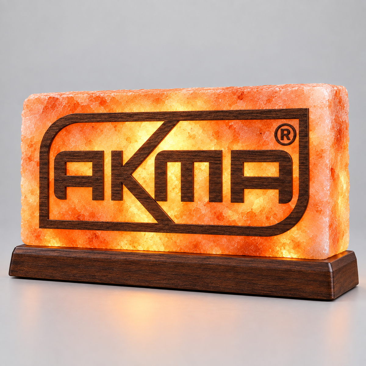 Custom 3D Logo Himalayan Salt Lamp