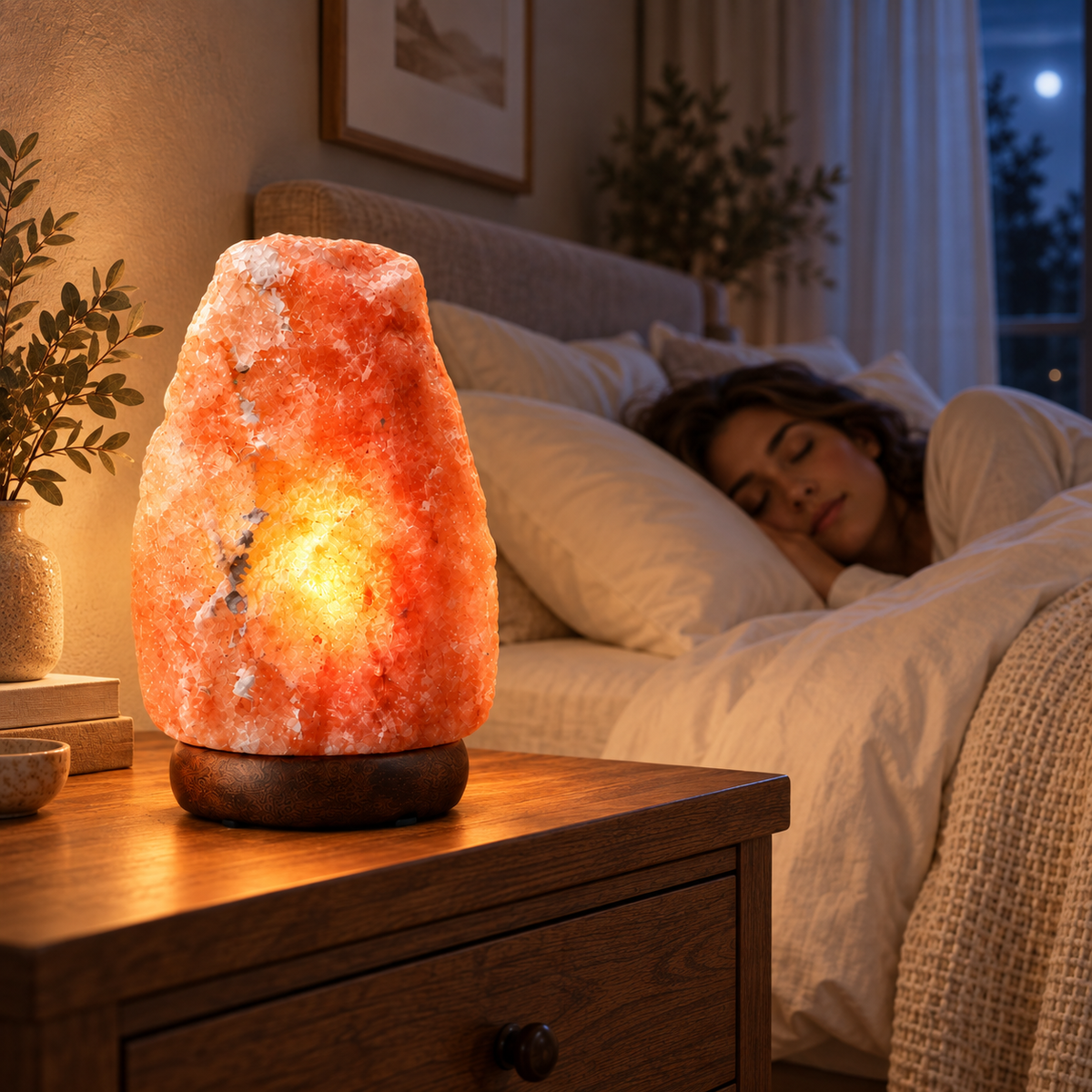 AKMA Natural Pink Salt Lamp – Large | 7–10 kg