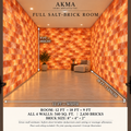 Himalayan Pink Salt Room Design – 12 × 18 ft | Full-Wall Relaxation Lounge