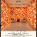Himalayan Pink Salt Room Design – 10 × 12 ft | Full Four-Wall Coverage